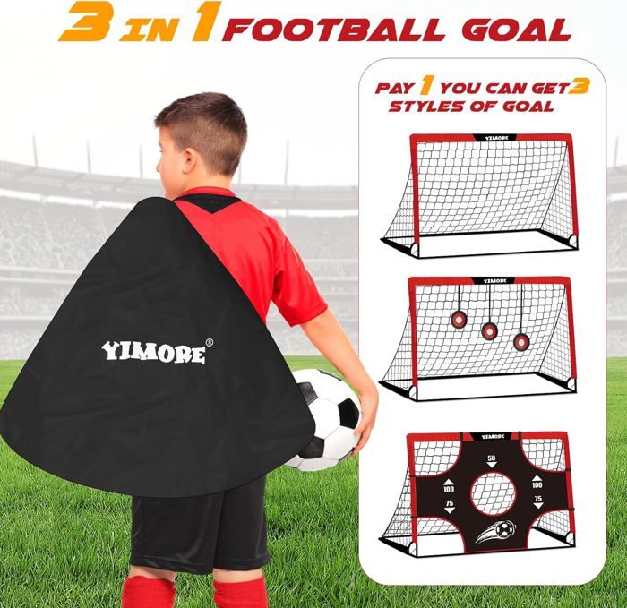 MINI BUT FOOTBALL REVERSIBLE 120 x 90 x 60 CM dès 39