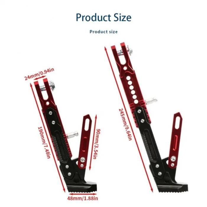 Repose-pieds Arrière Pliable CNC Compatible Avec Super Cub 125 JA48