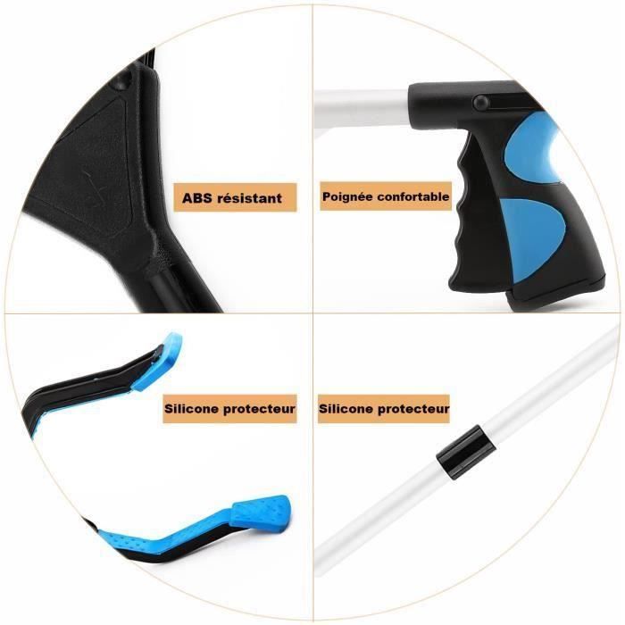 Betian-Outils de Ramassage 32 Pince Extension Pliable Extension à Bras ...