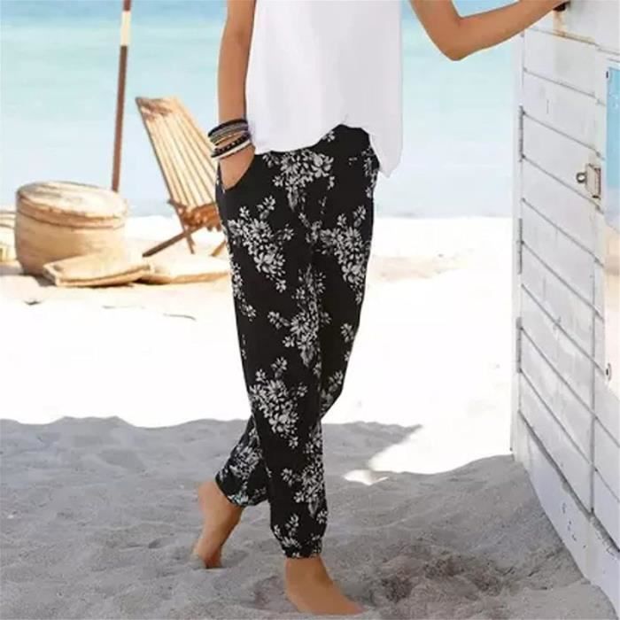 Pantalon fluide on sale femme été