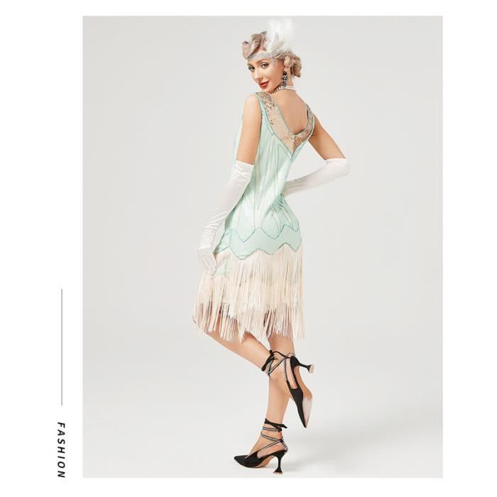 Cdiscount robe charleston discount