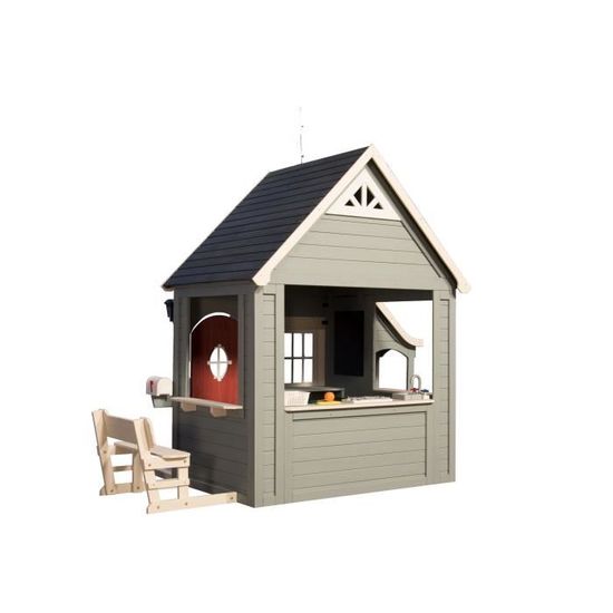 Backyard Discovery Grande Maison Enfant Spring Cottage Gris