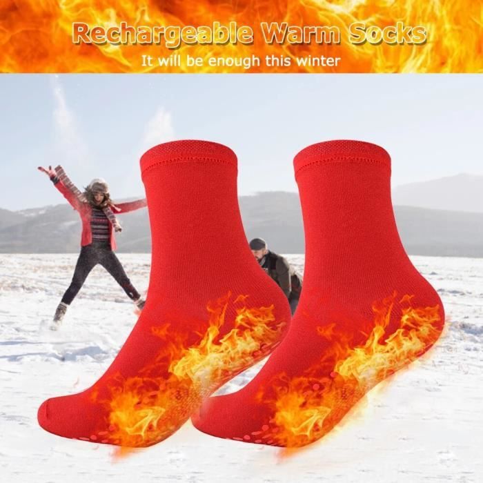 Chaussettes de sport d'hiver ski snowboard respirantes et chaudes X Socks