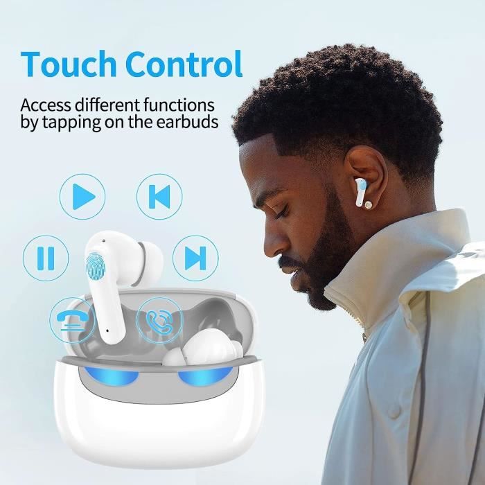 Ecouteurs Bluetooth Sans Fil Pour Samsung A13-A53-S21-S22-S23, True  Wireless Ecouteur Bluetooth Oreillette Intra Auriculaires[p369] - Cdiscount  TV Son Photo