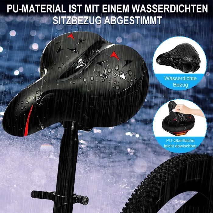 Selle pneumatique on sale vtt
