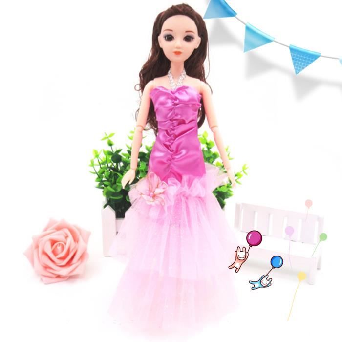 Pack Vêtements Poupée 11,5 Pouces - 6 Tenues Chic + 6 Paires Chaussures + 3 Accessoires - Robe Soirée, Costumes Paillettes