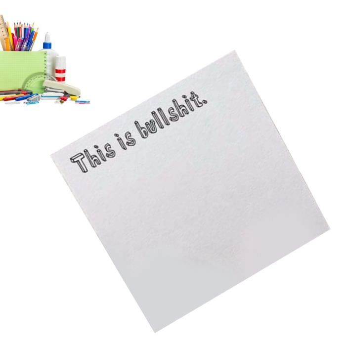 Note Collante Drle Bloc-Notes Multifonctionnel De Nouveauté, Bloc-Notes ...