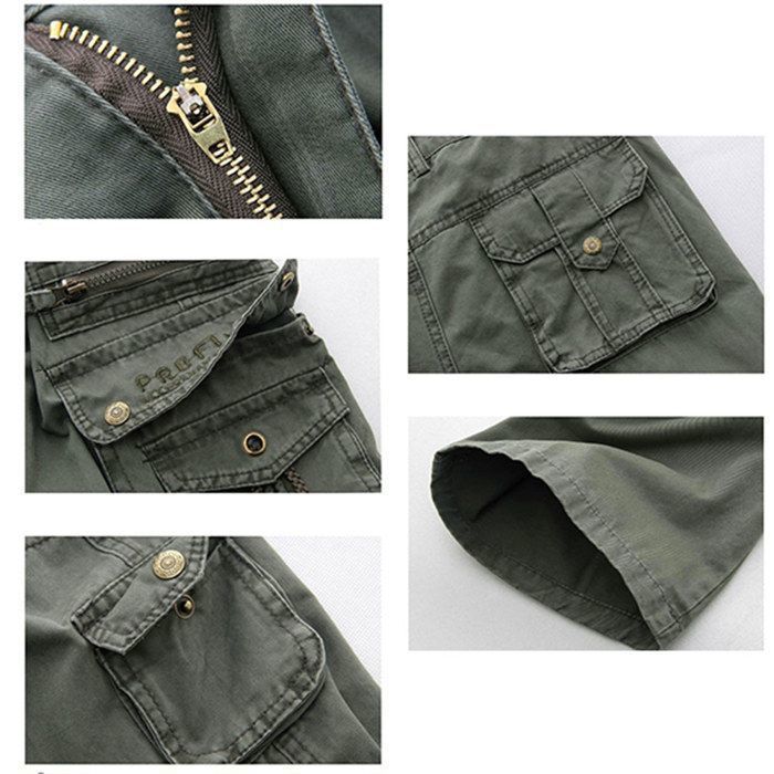 Pantalon cargo ajustable léger taille moyenne | Pantalons pour femmes