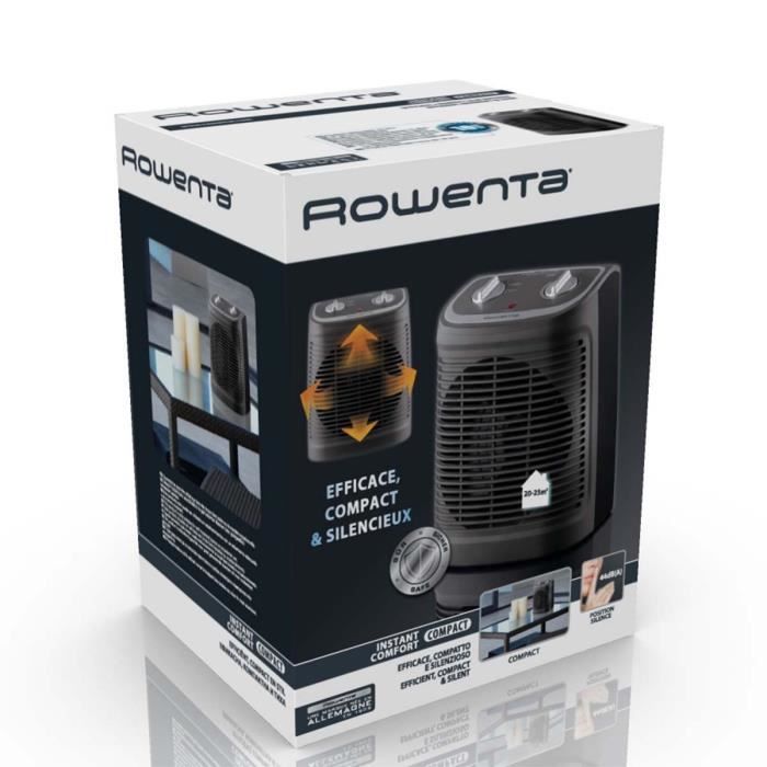 Rowenta Instant Comfort Compact Radiateur soufflant classique - Cdiscount  Bricolage