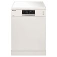 Lave-vaisselle pose libre BRANDT DFH13534W - 13 couverts - Largeur 60 cm - 44 dB - Blanc-0