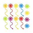 Lot De 6 Mains Collantes Et Grimpeurs Muraux – Jouet En Caoutchouc Souple, 2 Modèles – Fêtes, Sacs Cadeaux, Anniversaire