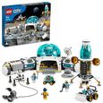 LEGO 60350 City La Base De Recherche Lunaire, Jouet Espace, avec Drone, Rover, Buggy et Astronautes, Garçons et Filles Dès 7 Ans-0