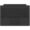 Microsoft Surface Pro Type Cover (M1725) - Clavier - avec trackpad, accéléromètre - espagnol - noir - commercial-0
