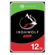 SEAGATE - Disque dur Interne - NAS IronWolf - 12To - 7200trs/mn - 3.5"-0