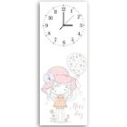 FEEBY Horloge murale, belle journée (I-14142) 40x118 cm