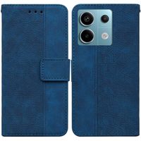 Etui pour Xiaomi Redmi Note 13 Pro 5G / Poco X6 5G, [Magnétique] Fentes pour Cartes Protection  Housse Premium en Cuir PU,Bleu JH0