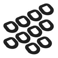 Cikonielf Patchs Omnipod 10 patchs adhésifs adhésif noir capteur fixe patch anti-chute patch de pansement