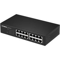 EDIMAX GS-1016 V2 commutateur réseau Géré Gigabit Ethernet 10/100/1000 Noir