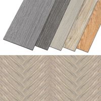 LILIIN PVC Flooring Planches en vinyle autocollantes-91.44cm x 15.24 cm x 2 mm, Imperméables, 36 pièces, Type D