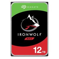SEAGATE - Disque dur Interne - NAS IronWolf - 12To - 7200trs/mn - 3.5"