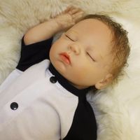 Poupée Reborn 18 pouces en Silicone - YOSICL - Fille - Bébé - Jouet réaliste pour nouveau-né