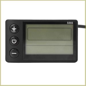 Panneau De Commande LED Affichage Vélo Électrique - Écran Guidon 22.2mm