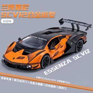 VOITURE - CAMION Orange Pas de boîte - Voiture de sport Lamborghini