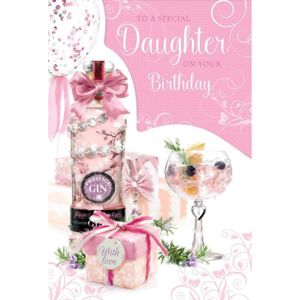 GIN To A Special Daughter Sur Votre Carte D'Anniversaire – Gin Et Cadeaux[u2820]