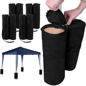 DALLE - PIED DE PARASOL Sacs de lestage pour tonnelle et pavillon 4x2 sacs