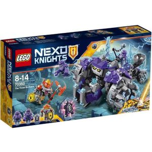 ASSEMBLAGE CONSTRUCTION LEGO® Nexo Knights 70350 Les Trois Frères