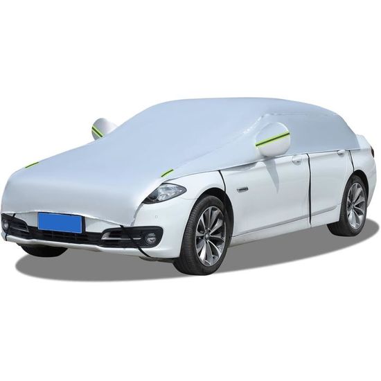 Konnfeir Demi Housse De Voiture Hiver Été Imperméable Oxford 420D - Protection Anti UV Poussière