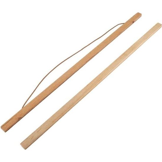 Cadre Photo Magnétique En Bois Scroll Imprimé-Affiche-Cintre D'image