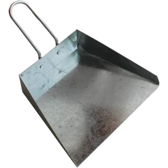 Pelle à Poussière En Métal Robuste - Idéale Pour Charbon, Cendres, Travaux De Rénovation Et Nettoyage - 8