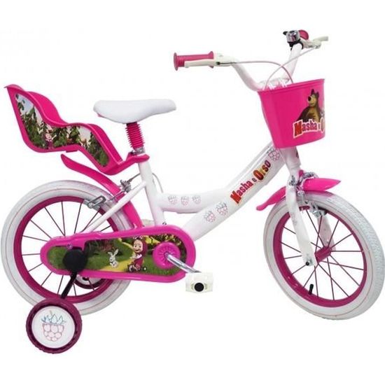 Velo masha et michka 14 pouces deals