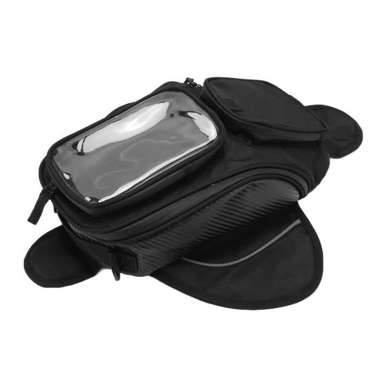 Sacoche Réservoir Moto Magnétique - Tissu Oxford étanche - Grande Capacité - Compatible Plupart Motos - 9