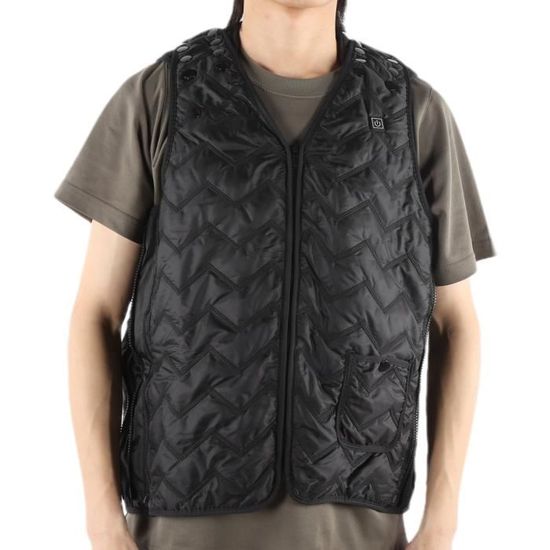 Gilet Softshell Doublé Homme - Chauffant, Résistant Au Vent Et à L'Eau - Tailles S-4XL