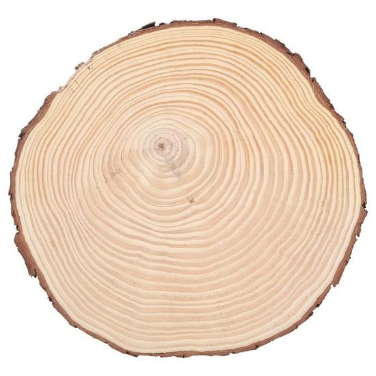 Lot De 200 Rondelles En Bois Naturel 10-50mm - Supports DIY Pour Déco, Peinture, Bricolage