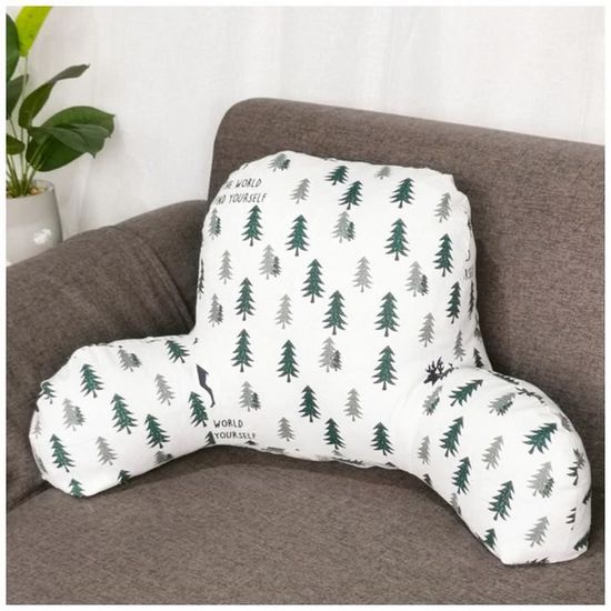 ODDerZZii Petit Oreiller 30 X 19,8 Cm, Petit Coussin De Sieste Avec 2