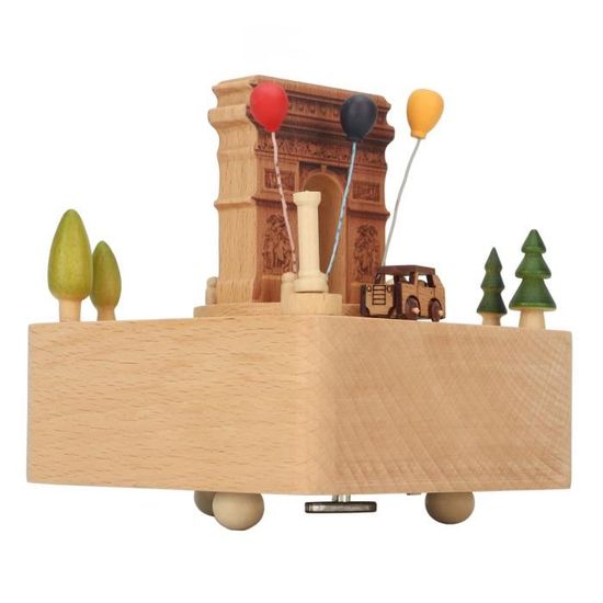 Boîte à Musique Bois Espace - Wooderful Life