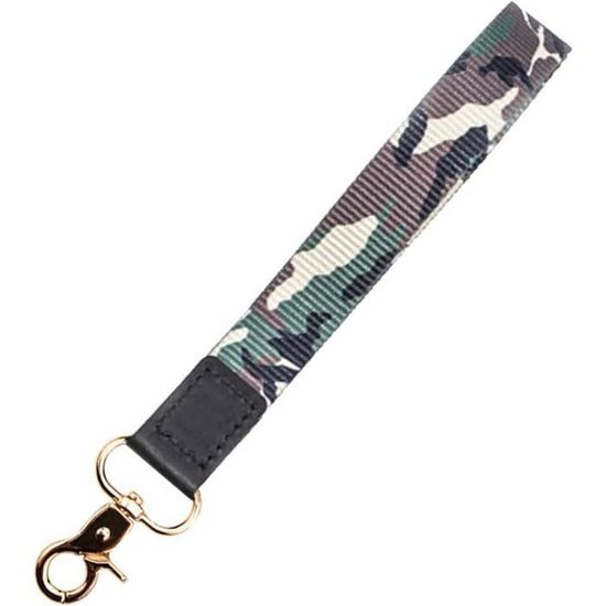 FainFun Boucle Lanière Pour Bouteille – Réglable 45-76 Cm, Largeur 2 Cm, Deux Anneaux, Pour Randonnée, Vélo Ou Balade