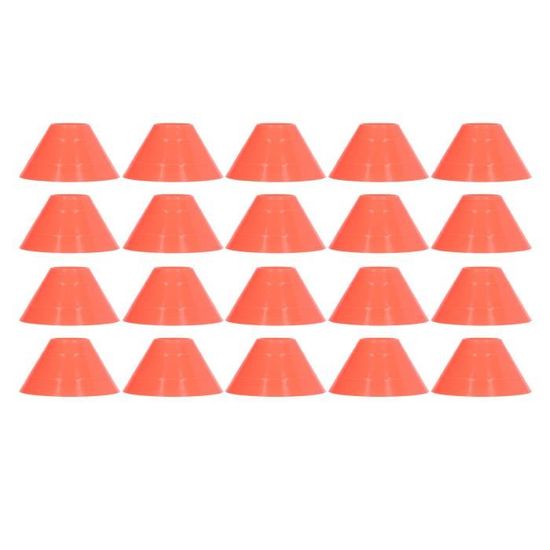 Cône Entrainement Football Lot De 20 Cônes D'Entraînement De Football Plots De Plot Foot