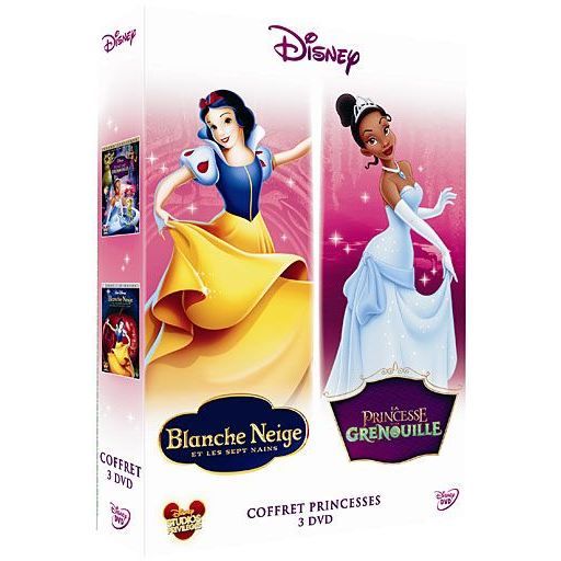Disney vaiana la reine des neiges coffret 3 dvd - Conforama