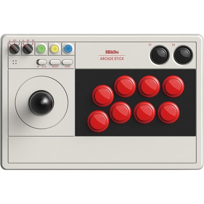 Stick Arcade – 8Bitdo – Sans fil – Bluetooth – Compatible Nintendo Switch – PC