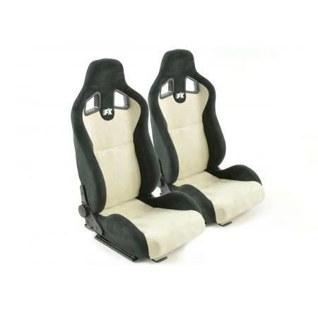 FKRSE011045 Siege Baquet Edition Columbus Alcantara Beige-Noir