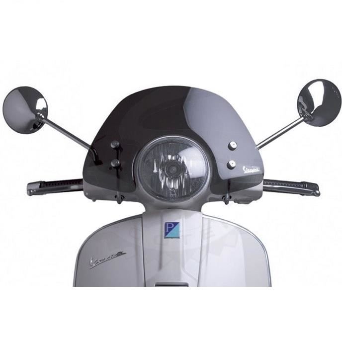 Pare brise sport fumé origine piaggio vespa gts - gt - gts super 125 200 250 300