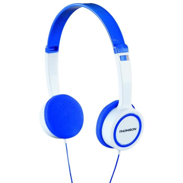 THOMSON HED1105BL Casque supra-aural pour enfant Bleu