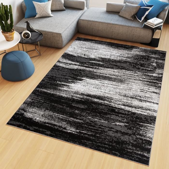 Tapis Cm Gris Mouchete