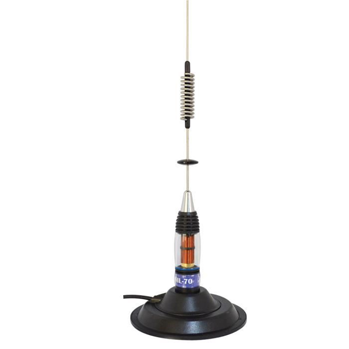 Antenne CB PNI ML70 longueur 70cm et aimant 145mm inclus