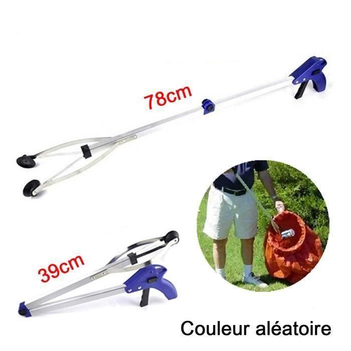 Pince de Préhension rallonge de Bras Pliage Télescopique Poignée attrape-tout,Outil d'aide à portée l'arthrite pour Personnes âgées