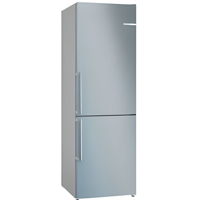 Réfrigérateur combiné pose-libre BOSCH - KGN36VLDT - SER4 - Réfrigérateur: 218 l - Congélateur: 103 l - 186X60X66cm - INOX